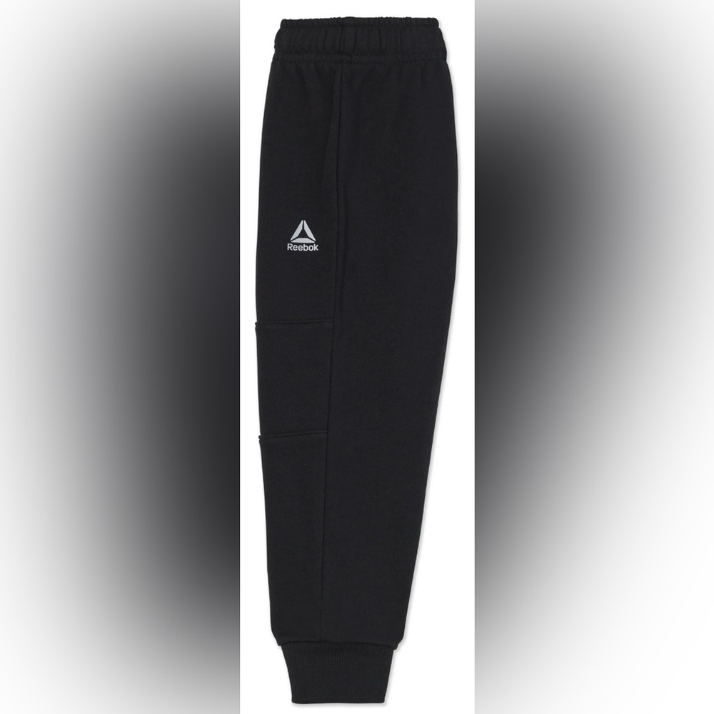 Reebok Toddler Unisex Half Zip Pullover and Jogger Set, 2 Piece - Picture 6 of 7